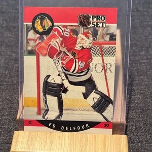 NHL Pro Set Ed Belfour Hockey Card